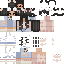 Minecraft skin texture, 64x64 pixels