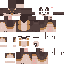 Minecraft skin texture, 64x64 pixels