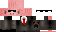 Minecraft skin texture, 64x32 legacy pixels
