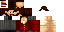 Minecraft skin texture, 64x32 legacy pixels