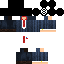 Minecraft skin texture, 64x64 pixels