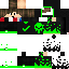 Minecraft skin texture, 64x64 pixels