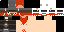 Minecraft skin texture, 64x32 legacy pixels