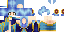 Minecraft skin texture, 64x32 legacy pixels