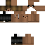 Minecraft skin texture, 64x64 pixels