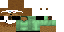 Minecraft skin texture, 64x32 legacy pixels