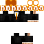 Minecraft skin texture, 64x64 pixels