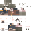 Minecraft skin texture, 64x64 pixels