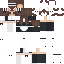 Minecraft skin texture, 64x64 pixels