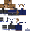 Minecraft skin texture, 64x64 pixels