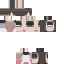 Minecraft skin texture, 64x64 pixels