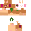 Minecraft skin texture, 64x64 pixels