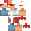 Minecraft skin texture, 64x64 pixels