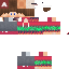 Minecraft skin texture, 64x64 pixels