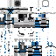 Minecraft skin texture, 64x64 pixels