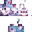 Minecraft skin texture, 64x64 pixels