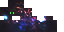Minecraft skin texture, 64x32 legacy pixels