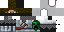 Minecraft skin texture, 64x32 legacy pixels