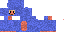 Minecraft skin texture, 64x32 legacy pixels