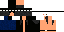 Minecraft skin texture, 64x32 legacy pixels