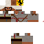 Minecraft skin texture, 64x64 pixels