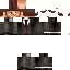 Minecraft skin texture, 64x64 pixels