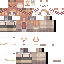 Minecraft skin texture, 64x64 pixels