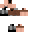 Minecraft skin texture, 64x64 pixels