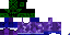 Minecraft skin texture, 64x32 legacy pixels