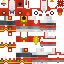 Minecraft skin texture, 64x64 pixels