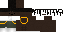 Minecraft skin texture, 64x32 legacy pixels