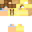 Minecraft skin texture, 64x64 pixels