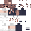 Minecraft skin texture, 64x64 pixels