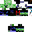 Minecraft skin texture, 64x64 pixels