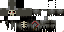 Minecraft skin texture, 64x32 legacy pixels
