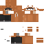 Minecraft skin texture, 64x64 pixels