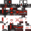 Minecraft skin texture, 64x64 pixels