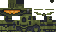 Minecraft skin texture, 64x32 legacy pixels