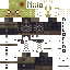 Minecraft skin texture, 64x64 pixels