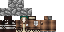 Minecraft skin texture, 64x32 legacy pixels