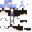 Minecraft skin texture, 64x64 pixels