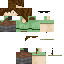 Minecraft skin texture, 64x64 pixels