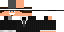 Minecraft skin texture, 64x32 legacy pixels