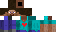 Minecraft skin texture, 64x32 legacy pixels