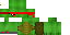 Minecraft skin texture, 64x32 legacy pixels