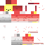 Minecraft skin texture, 64x64 pixels