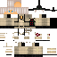 Minecraft skin texture, 64x64 pixels