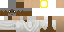 Minecraft skin texture, 64x32 legacy pixels