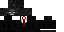 Minecraft skin texture, 64x32 legacy pixels