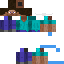 Minecraft skin texture, 64x64 pixels